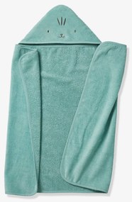 Capa de banho Basics, com algodão reciclado, para bebé verde
