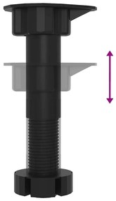 Armário base para lavatório "Porto" Betão Cinzento