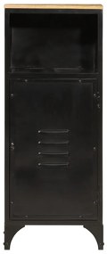 Armário p/ casa de banho 40x27x90 cm ferro e mangueira maciça