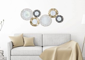 PAINEL DE PAREDE DE FERRO GLOTY -B- CM 104X4X45,5 MULTICOLOR