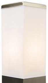 LED Candeeiro exterior inteligente 45 cm aço incl. Wifi P45 - Malios Moderno,Design