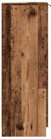 Sapateira 29,5x35x100,5 cm derivados de madeira madeira velha