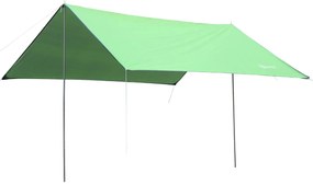 Outsunny Abrigo de Campismo Portátil Tenda de Campismo Impermeável com Proteção Solar 300x292 cm Verde | Aosom Portugal