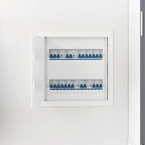 vidaXL Painéis de Acesso Branco 35 x 35 cm Plástico ABS