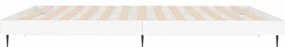 Estrutura de cama sem colchão 180x200 cm branco