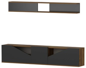 Unidade de TV Taç – Nogueira Preta – 180x40x31 cm