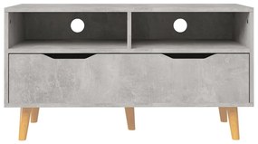 Móvel de TV 90x40x48,5 cm derivados de madeira cinza sonoma