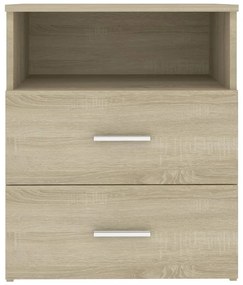 Mesa de cabeceira 50x32x60 cm cor carvalho sonoma