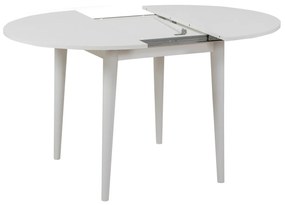 Conjunto Mesa de Jantar Extensível &amp; Cadeiras Vina – Branco – Mesa: 10