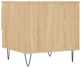 Mesa de centro 50x46x50 cm derivados de madeira carvalho sonoma