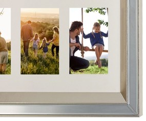 Moldura espelhada para 6 fotos MAKENI Beliani