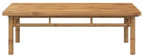 Mesa de centro 110x55x35 cm bambu