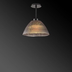 Candeeiro de Teto Bornova – Preto – 30 cm