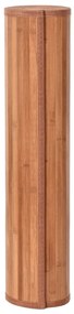 Tapete retangular 70x200 cm bambu castanho