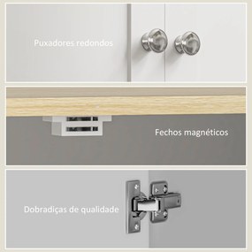 Armário Moderno – Modelo Trani – 60x30x183 – Armazenamento Vertical –