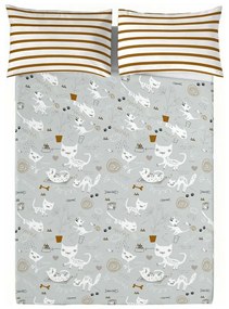 Lençol de cima Panzup Gatos 3 180 x 270 cm