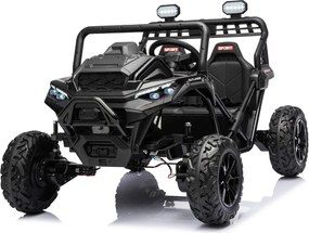 Carro elétrico para Crianças 3 a 8 anos, 12V 4x4 Buggy Sport OUTLAND, Rodas de espuma EVA, Controle remoto Preto