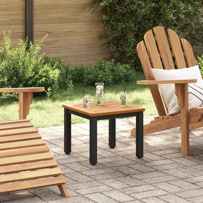 vidaXL Mesa Lateral de Jardim 45x45x38 cm Madeira Sólida de Acácia
