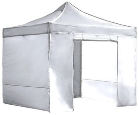 Tenda Jardim Para Festas, Feiras, Eventos 2x2 Line (Kit Completo) Branco