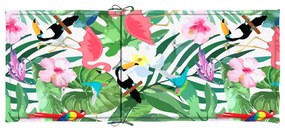 Almofadões cadeira de encosto alto 6 pcs tecido multicor