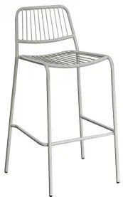 Pacote De 2 Bancos Altos Empilháveis Elton Verde Cáqui & ↑75 Cm - Sklum