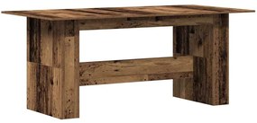 Mesa de jantar madeira antiga 180x90x76 cm madeira trabalhada