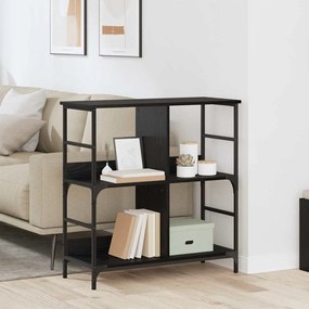 vidaXL Estante Carvalho preto 78.5 x 33 x 82 cm Madeira processada