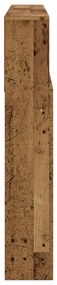 Armário de cabeceira 140x19x103,5 cm madeira velha