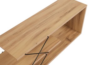 Móvel TV Zigzag – Carvalho – 120 cm x 40 cm x 30 cm