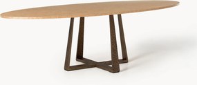 Mesa de jantar oval Amella, vários tamanhos