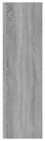 Estante/divisória 40x30x103 cm contraplacado cor sonoma cinza