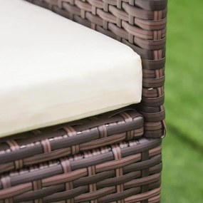 Conjunto Yamas em Vime - 2 Cadeiras e 1 Mesa - Design Natura