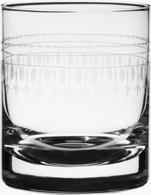 Copos de uísque em cristal artesanal Ovals, conjunto de 4