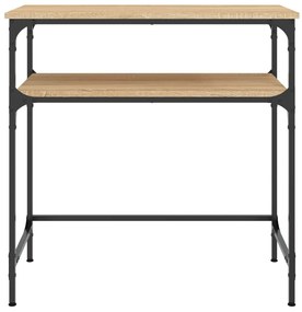 Mesa consola 75x35,5x75 cm derivados de madeira carvalho sonoma