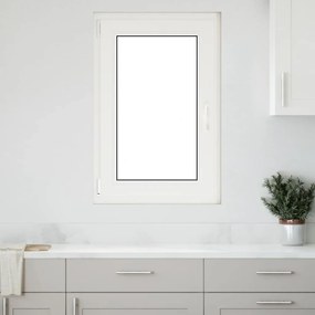 vidaXL Janela de porão "RISOR" 60x100 cm oscilobatente DIN esquerda antracite