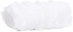 Rede de camuflagem com saco de arrumação 809x207 cm branco