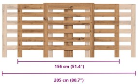Cobertura de radiador derivados de madeira carvalho artisiano