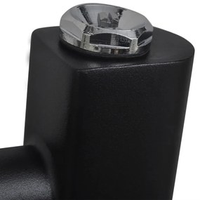 Aquecedor toalhas casa de banho liso 600 x 764 mm preto