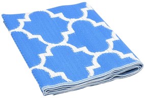 Tapete de exterior 160x230 cm ARAKIL PP azul