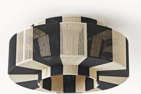 Candeeiro de teto em linho Lace