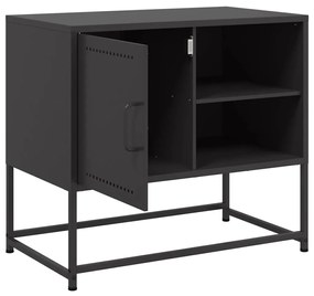 Móvel de TV 68x39x60,5 cm aço preto