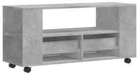 Móvel de TV 102x34,5x43 cm derivados madeira cinzento cimento