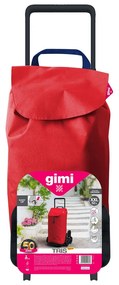 Carro de Compras Gimi Tris Urban Vermelho 52 L