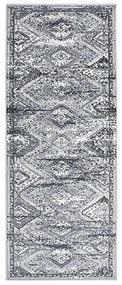 vidaXL Passadeira 80x200 cm polipropileno cinzento oriental