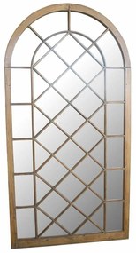 Espelho de Parede Dkd Home Decor Madeira Mdf Decape (90 X 3,5 X 160 cm)