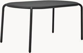 Mesa de jardim oval com orifício para guarda-sol Toní, vários tamanhos