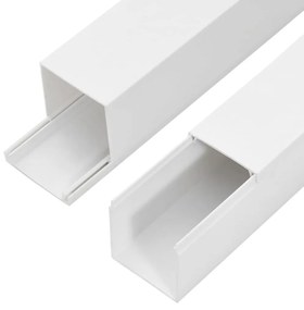 Calhas para cabos 33x33 mm 30 m PVC