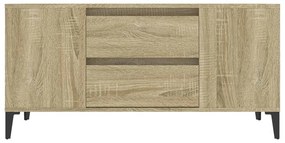 Móvel p/ TV 102x44,5x50 cm derivados de madeira carvalho sonoma