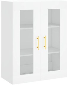 Armário alto 69,5x34x180 cm derivados de madeira branco