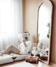 Sofá-Cama Fold 1 Lugar – Creme – 80x70x60 cm